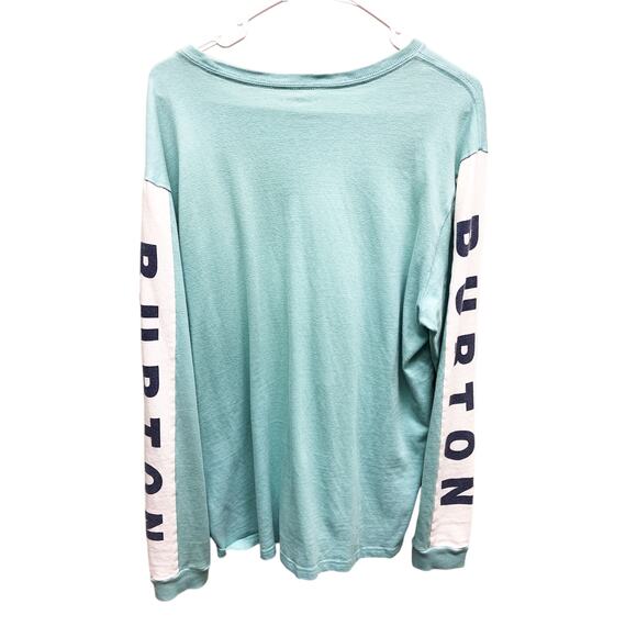 Mens Burton Lowball Long Sleeve Shirt Organic Cotton Shirt Size L - Picture 4 of 7